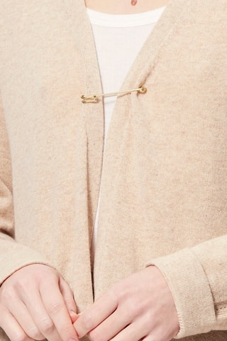 Kasjmier Vest Mesca Gemêleerd Beige