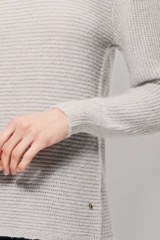 Mohair en Wollen Trui Montreuil Grijs
