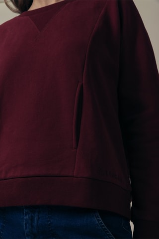 Sweater Scot Bordeauxrood