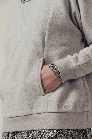Sweater Scot Gemêleerd Lichtgrijs