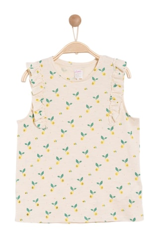 Top Beige en Groen