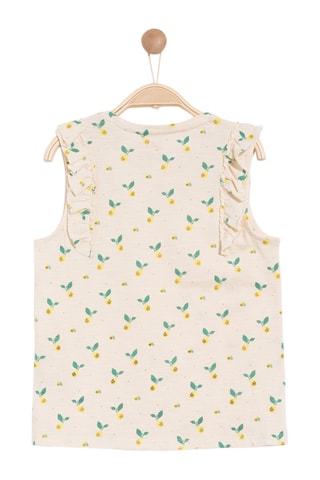 Top Beige en Groen