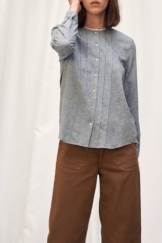 Blouse Blauw