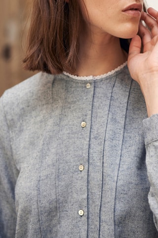 Blouse Blauw