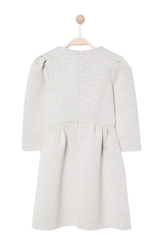 Jurk Roupy Gemêleerd Beige en Roségoudkleurig