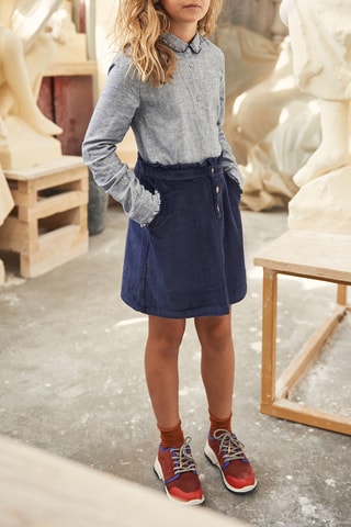 Blouse Blauw