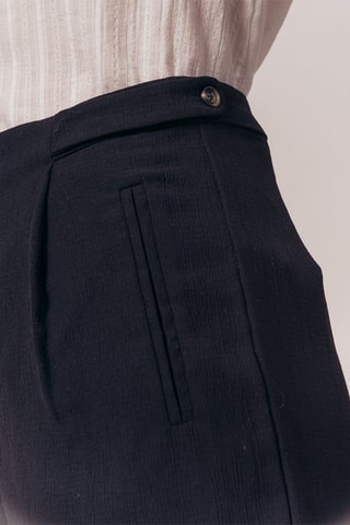 Short van Bamboevezels Hoge Taille Imalaya - Zwart