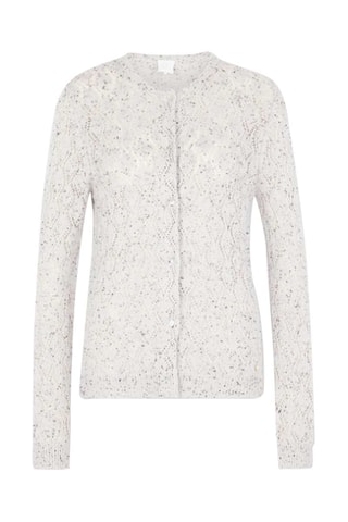 Mohair, Wollen en Kasjmier Vest - Lichtgrijs