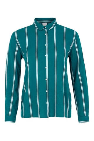 Blouse Pauwblauw