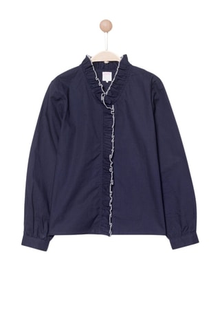 Blouse Crinoly Marineblauw
