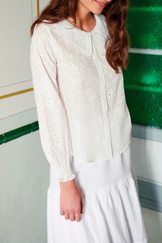 Blouse - 
Wit