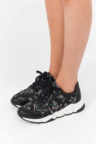 Leren Sneakers Zwart