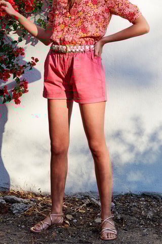Blouse - 
Rood