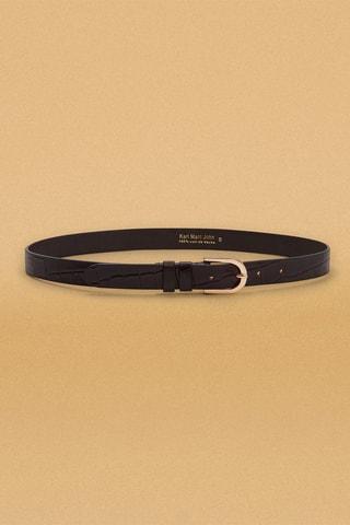 Leren Riem Hispira - Donkerbruin