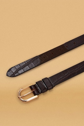 Leren Riem Hispira - Donkerbruin