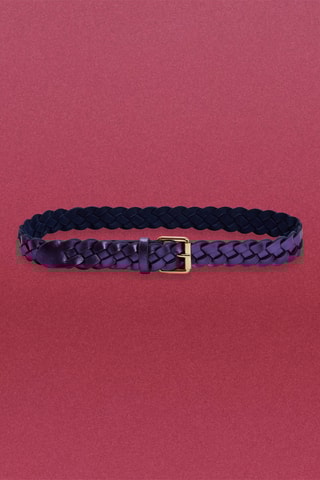 Leren Riem Harada - Paars