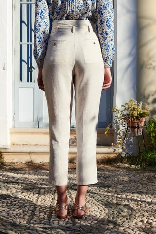 Pantalon - 
Beige