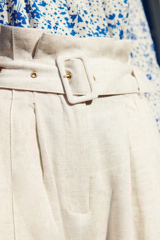 Pantalon - 
Beige