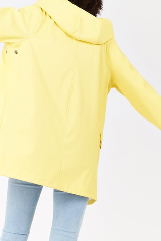 Regenjas met Capuchon Geel