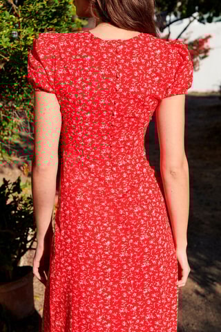 Lange Jurk - 
Rood