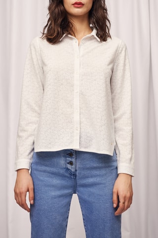 Blouse - 
Wit