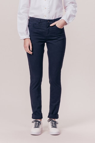 Pantalon slim Pagode - Bleu marine