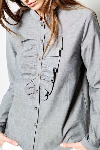 Blouse - 
Grijs
