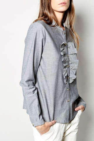 Blouse - 
Grijs