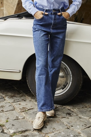 Jeans Paige - Donkerblauw