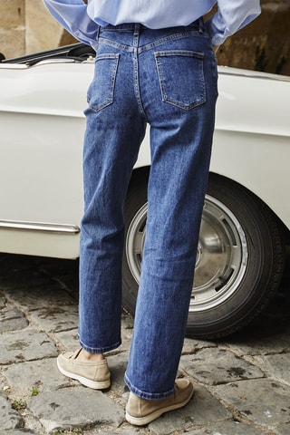 Jeans Paige - Donkerblauw