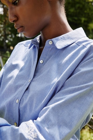 Blouse Caline - Hemelsblauw