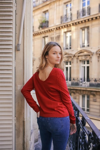 Trui Maldona - Rood