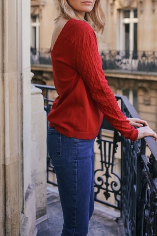 Trui Maldona - Rood