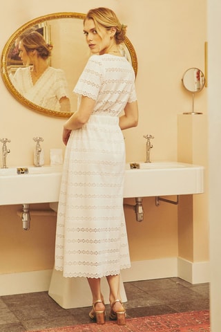 Lange Jurk Rachel - Wit