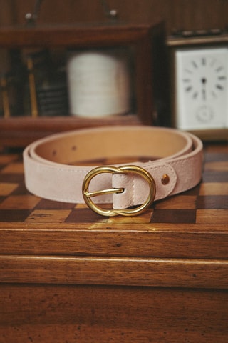 Leren Riem Helene - Beige