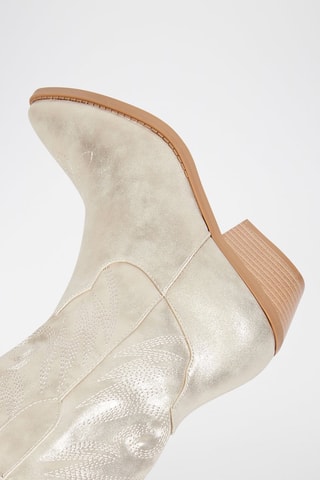 Leren Enkellaarzen Hippinor - Beige