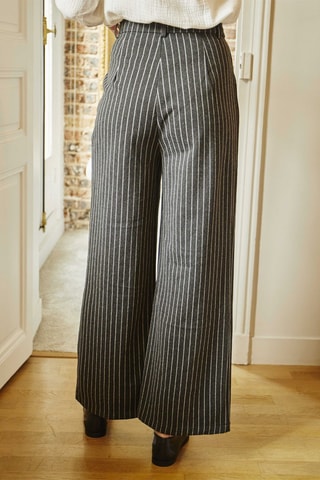 Broek Hoge Taille Phoebe - Zwart