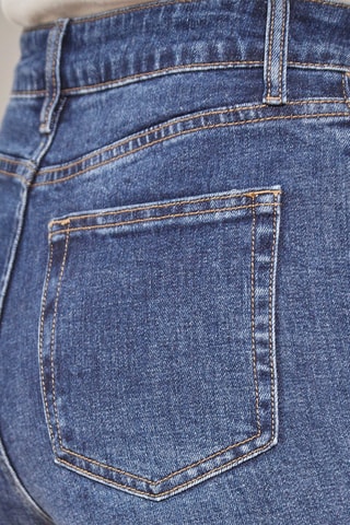 Jean 7/8 taille haute Pienda - Bleu marine