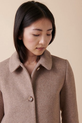 Wollen Jas Lozane - Taupe