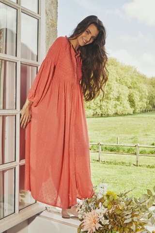 Blouse-jurk Reanne - Oranje