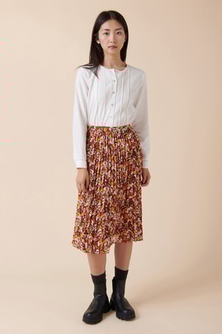 Linnen Blouse Chapada - Wit