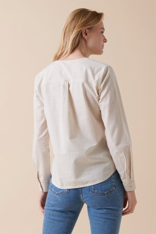 Linnen Blouse Chapada - Wit