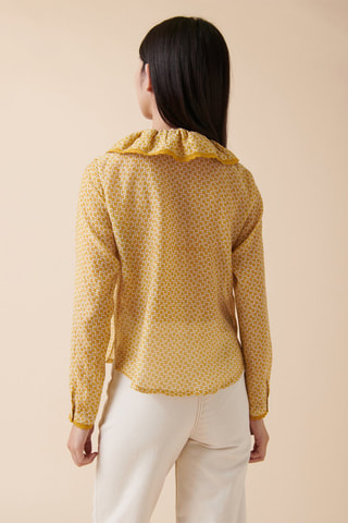 Blouse Chalet - Mosterdgeel