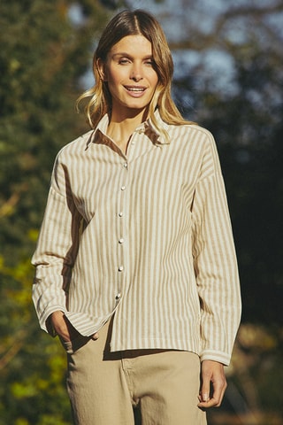 Blouse Regular Fit Champetre - Beige