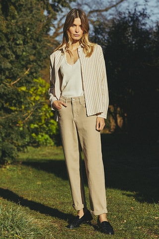 Blouse Regular Fit Champetre - Beige