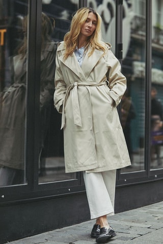 Trenchcoat Leontine - Ecru