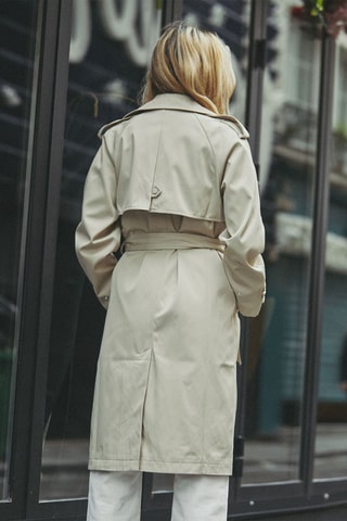 Trenchcoat Leontine - Ecru