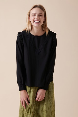 Top Toressa - Zwart