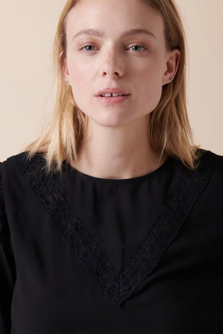 Top Toressa - Zwart