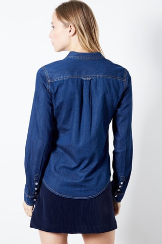 Spijkerblouse  Blauw